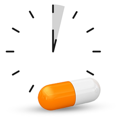 clock running & a gummie