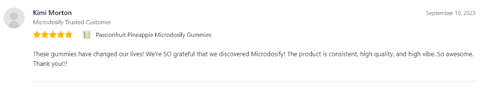 Microdosify PASSIONFRUIT Review 4
